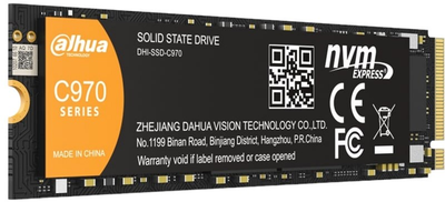 Dysk SSD Dahua C970 256GB M.2 2280 PCIe 4.0 x4 3D NAND (TLC) (DHI-SSD-C970N256G)