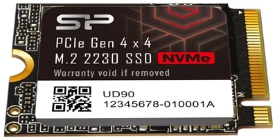 Dysk SSD Silicon Power UD90 2TB M.2 2230 NVMe PCIe 4.0 x4 3D NAND (TLC) (SP02KGBP44UD9007)