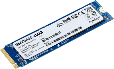 SSD диск Synology 400GB M.2 2280 NVMe PCIe 3.0 x4 TLC (SNV3400-400G)