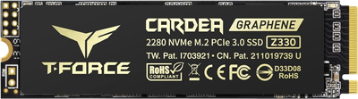 Dysk SSD Team Group Cardea Zero Z330 512GB M.2 2280 PCIe 3.0 3D NAND (TLC) (TM8FP8512G0C311)