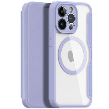 Чехол-книжка Dux Premium Ducis Skin X Pro with MagSafe для Apple iPhone 14 Pro (6.1") Purple