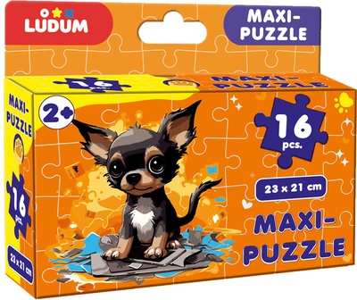 Пазл Ludum Maxi-puzzle Собачка 16 елементів (ME5032-05)