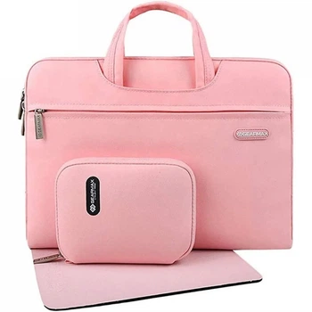 Сумка для ноутбука WIWU Campus Slim Case 13.3", розовая