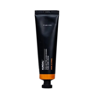 Крем для рук KUNDAL Shea Butter & Macadamia Pure Hand Cream Basil & Citrus с ароматом "Базилик и Цитрус" 50 мл