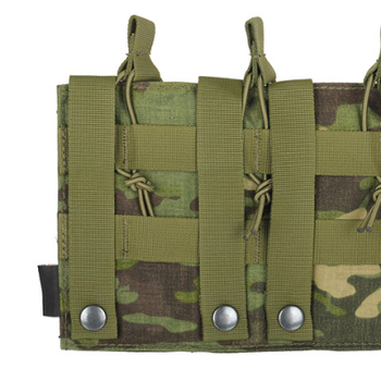 Підсумок 8Fields Premium Open Top Triple 5.56 Mag Pouch Multicam Tropic