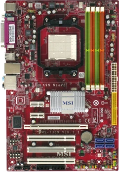 Материнская плата MSI K9N NEO V2 (Socket AM2, DDR2, NVIDIA nForce