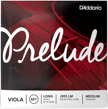 Струны для альта D'Addario Prelude Viola String Set Long Scale Medium Tension