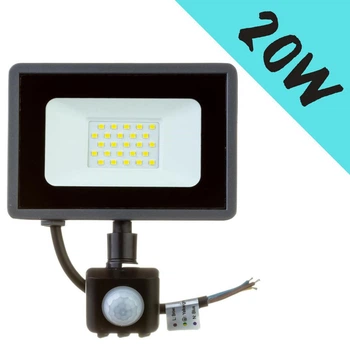 LED Прожектор 20W з датчиком руху - THE LIGHT