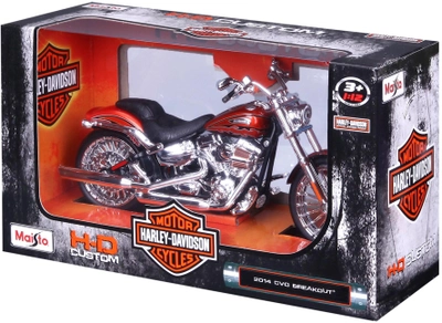 Металева модель мотоцикла Maisto Harley Davidson 2014 CVO Breakout 1:12 (0090159323273)