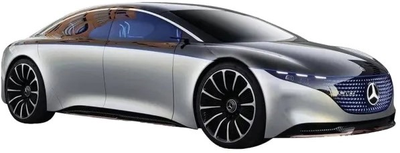 Металева модель автомобіля Maisto Mercedes Benz EQS 2022 1:27 (0090159070320)