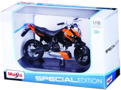 Металева модель мотоцикла Maisto 690 KTM Duce with stand 1:18 (5907543772485)