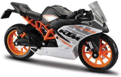 Металева модель мотоцикла Maisto KTM Rc390 with stand 1:18 (5907543772577)