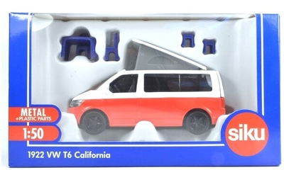 Металева модель автомобіля Siku Volkswagen T6 California 1:50 (4006874919222)