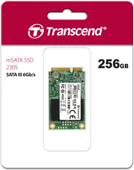 Dysk SSD Transcend MSA230S 256 GB mSATA III 3D NAND TLC (TS256GMSA230S)
