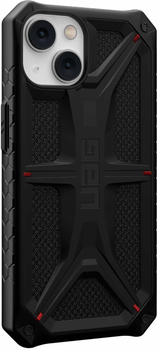 Etui UAG Monarch dla Apple iPhone 14 Kevlar Black (840283901706)