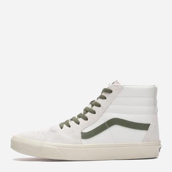 Tenisówki męskie wysokie Vans Sk-8 Hi Vintage Pop VN0A4BVTR2S 42 Białe (196570615338)