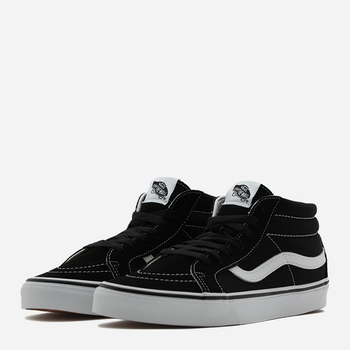 Tenisówki męskie wysokie Vans Sk8-Mid Reissue VN0A391F6BT 44 Czarne (191478341426)