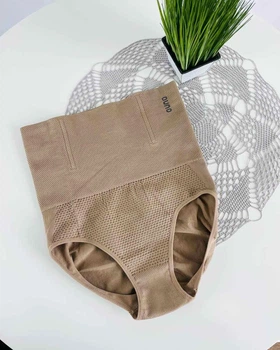 Труси корсет 95101 Утягуюча фіксація 3XL/4XL Тілесна пудра