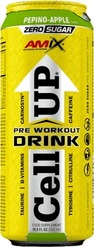 Предтренировочный комплекс Amix Pro CellUP Pre Workout жидкость 500 мл Яблоко (8594046793023)