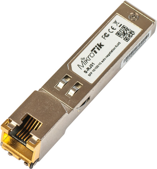 Moduł SFP MikroTik S-RJ01 RJ45