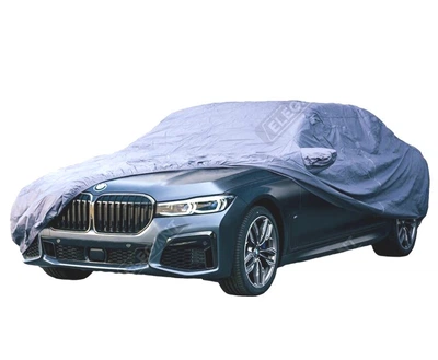 Тент автомобильный с подкладкой Elegant 100 266 M Серый (432x165x120см)