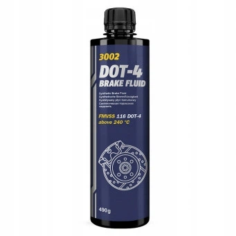 Гальмівна рідина DOT-4 0,5л MANNOL [MN3002-05]