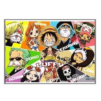 Постер плакат аниме Ван Пис Большой Куш One Piece 42х29 см А3 (poster_0767)