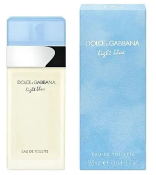 Woda toaletowa damska Dolce and Gabbana Light Blue 25 ml (8057971180332)