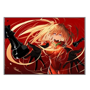 Постер плакат аніме Аска Євангеліон Evangelion 42х29 см А3 (poster_0775)