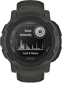 Спортивний годинник Garmin Instinct 2 Solar Graphite (Instinct 2 Elevate Grafitowy)