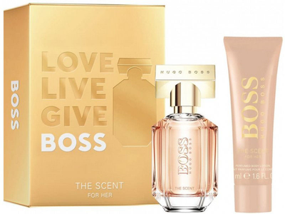 Zestaw damski Hugo Boss The Scent For Her Woda perfumowana damska 50 ml + balsam do ciała 75 ml (3616304099465)