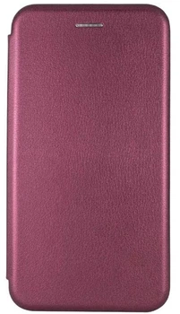 Чохол книжка Elite для iPhone 12 та iPhone 12 Pro магніт wine red