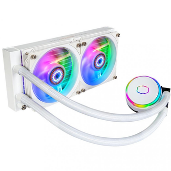 Водяне охолодження Cooler Master MasterLiquid PL240 Flux White Edition (MLY-D24M-A23PZ-RW)