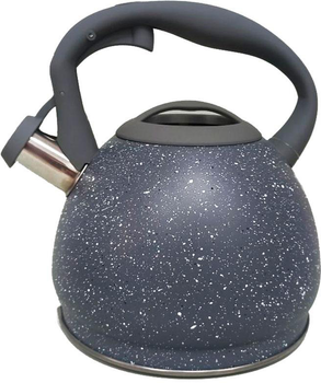 Чайник со свистком Krauzer Granite Line LKD-159BAHFPB-3 серый-2 3 л (78412)