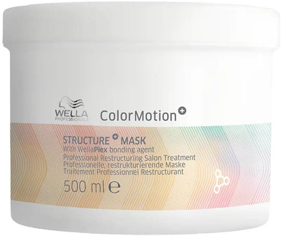 Maska do włosów Wella Color Motion Strukture Musk do włosów farbowanych 500 ml (4064666575315)