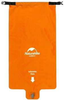 Гермомішок-насос для матраца Naturehike FC-10 Orange (6927595734292)