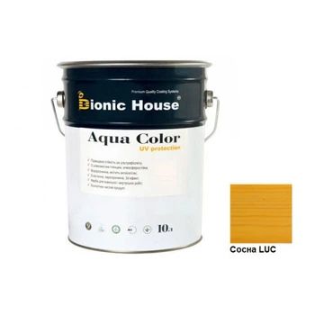 Акриловая лазурь Aqua color – UV protect Bionic House Сосна LUC