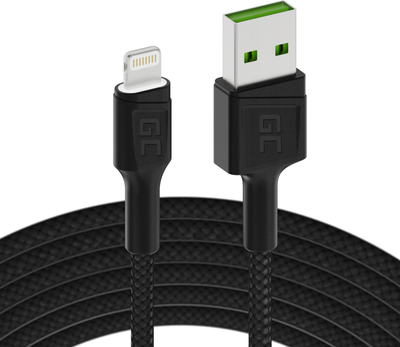 Kaбель LogiLink Lightning - USB Type-A 2 м Black (KABGC12)