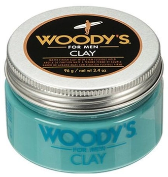 Гума Woody’s Clay для креативного укладання волосся 96 г (0672153905978 / 0859999905977)