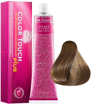 Фарба для волосся Wella Professionals Color Touch Plus 77/07 60 мл Medium Intense Natural Sand (8005610528465)