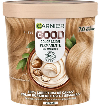 Фарба для волосся Garnier Good Coloracion Permanente 7.0 Rubio Almendra 100 мл (3600542518895)