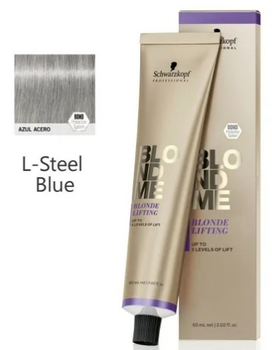 Фарба для волосся Schwarzkopf Professional BlondMe Lifting Steel Bl 60 мл (4045787922844)