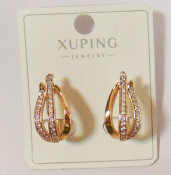 Серьги Xuping 19х10 мм кс121
