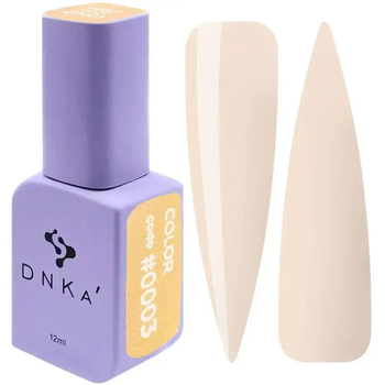 Гель-лак DNKa 0003 бежевий 12 мл