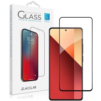 Защитное стекло ACCLAB Full Glue для Xiaomi Redmi Note 13 Pro 4G - Black