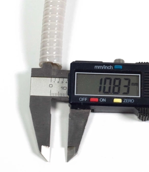 Шланг слиновідсмоктувача D11mm L 2,0 m Китай тришаровий для аспірації стоматологічної установки China LU-1008882