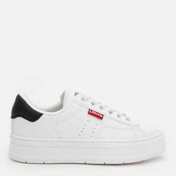 Детские кеды для девочек Levi's Tampa VTAM0020SWHITE BLACK 0062 30 Белые (4894873348293)
