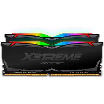 Пам'ять OCPC DDR4 64Gb 3600MHz (2*32Gb) X3 RGB Black, Kit (MMX3A2K64GD436C18)