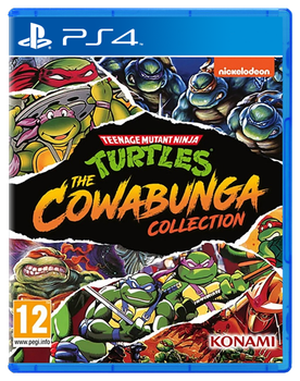 Игра Sony PlayStation 4 Teenage Mutant Ninja Turtles: The Cowabunga Collection Английская Версия Б/У