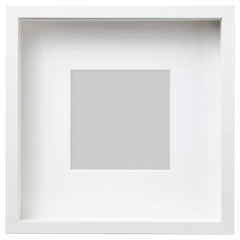 Рама ІКЕА САННАХЕД білий, 25x25 см 004.591.16